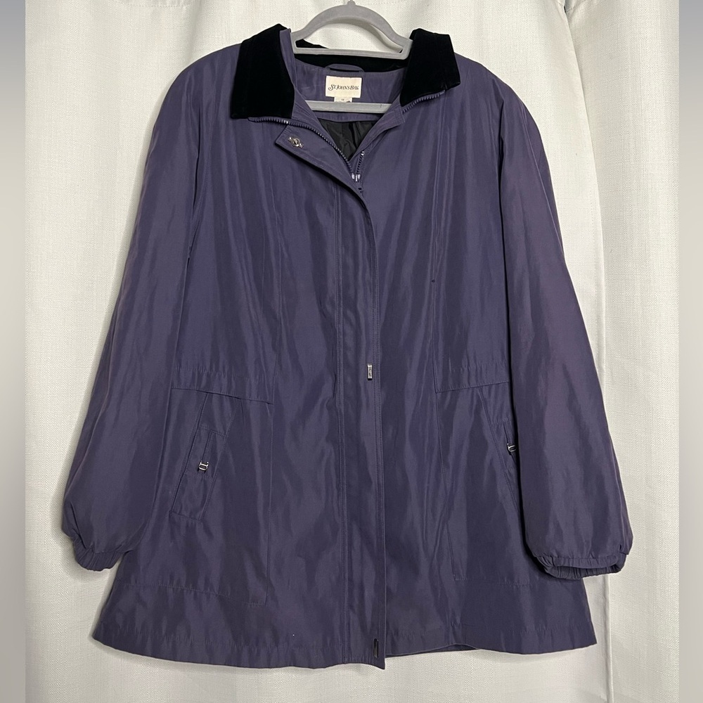 Vintage St. John’s Bay Purple Jacket 1X - Picture 11 of 11